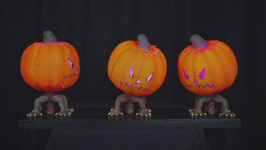 SkullTronix Dancing Pumpkins Trio